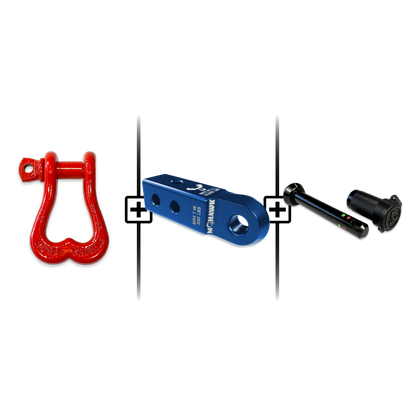 XL Shackle 3/4 Mohawk Receiver 2.0 Hitch Pin Bundle