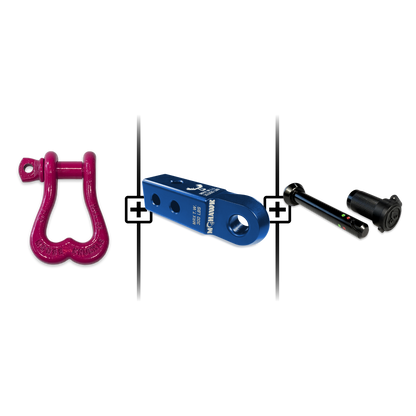 XL Shackle 3/4 Mohawk Receiver 2.0 Hitch Pin Bundle