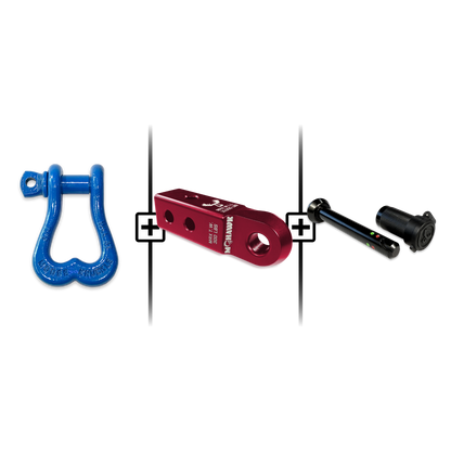 XL Shackle 3/4 Mohawk Receiver 2.0 Hitch Pin Bundle