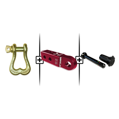 XL Shackle 3/4 Mohawk Receiver 2.0 Hitch Pin Bundle