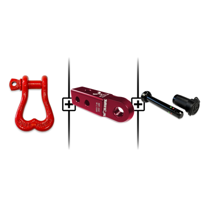 XL Shackle 3/4 Mohawk Receiver 2.0 Hitch Pin Bundle