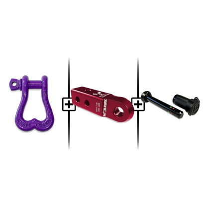 XL Shackle 3/4 Mohawk Receiver 2.0 Hitch Pin Bundle
