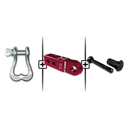 XL Shackle 3/4 Mohawk Receiver 2.0 Hitch Pin Bundle