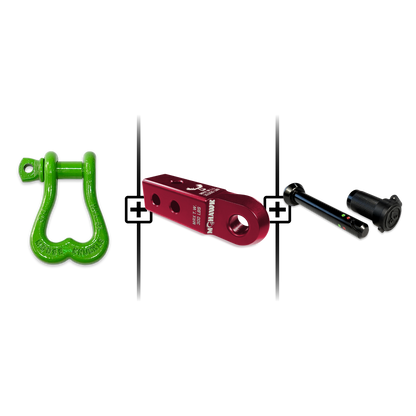 XL Shackle 3/4 Mohawk Receiver 2.0 Hitch Pin Bundle