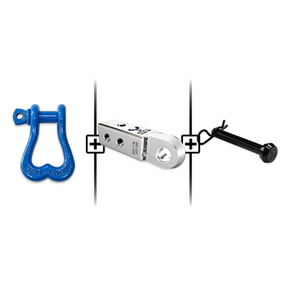 XL Shackle 3/4 Mohawk Receiver 2.0 Hitch Pin Bundle