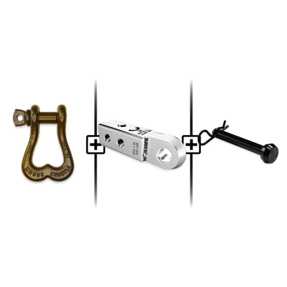 XL Shackle 3/4 Mohawk Receiver 2.0 Hitch Pin Bundle