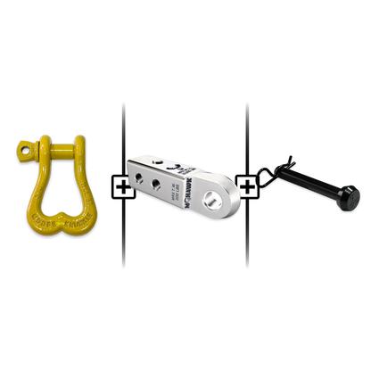 XL Shackle 3/4 Mohawk Receiver 2.0 Hitch Pin Bundle