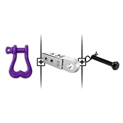 XL Shackle 3/4 Mohawk Receiver 2.0 Hitch Pin Bundle