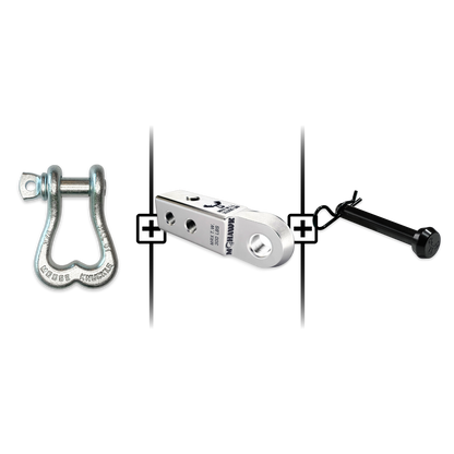XL Shackle 3/4 Mohawk Receiver 2.0 Hitch Pin Bundle