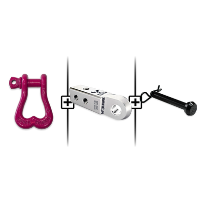 XL Shackle 3/4 Mohawk Receiver 2.0 Hitch Pin Bundle