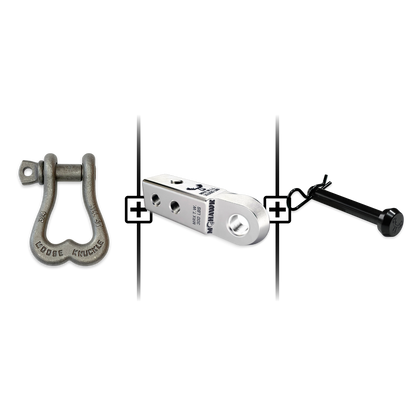 XL Shackle 3/4 Mohawk Receiver 2.0 Hitch Pin Bundle