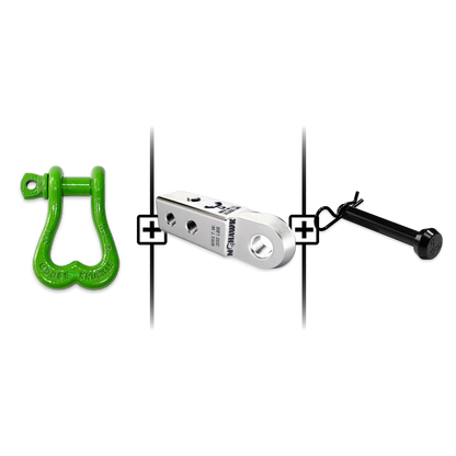 XL Shackle 3/4 Mohawk Receiver 2.0 Hitch Pin Bundle
