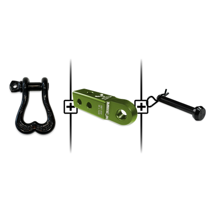 XL Shackle 3/4 Mohawk Receiver 2.0 Hitch Pin Bundle