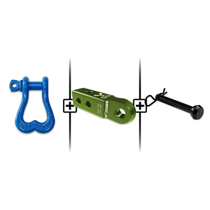XL Shackle 3/4 Mohawk Receiver 2.0 Hitch Pin Bundle