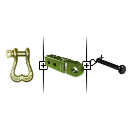 XL Shackle 3/4 Mohawk Receiver 2.0 Hitch Pin Bundle