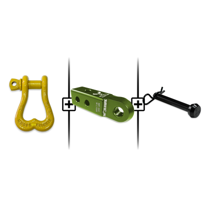 XL Shackle 3/4 Mohawk Receiver 2.0 Hitch Pin Bundle