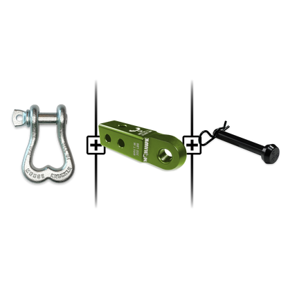 XL Shackle 3/4 Mohawk Receiver 2.0 Hitch Pin Bundle