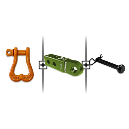 XL Shackle 3/4 Mohawk Receiver 2.0 Hitch Pin Bundle