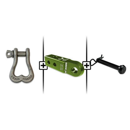 XL Shackle 3/4 Mohawk Receiver 2.0 Hitch Pin Bundle