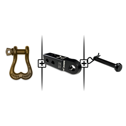 XL Shackle 3/4 Mohawk Receiver 2.0 Hitch Pin Bundle