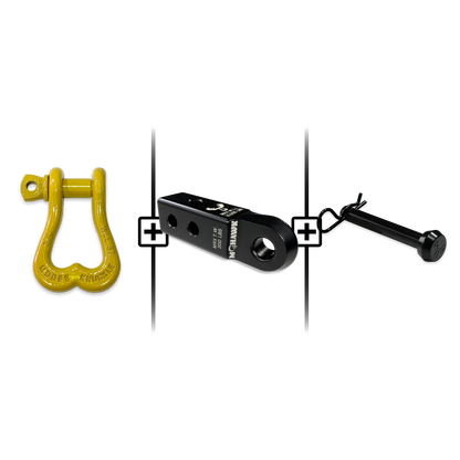 XL Shackle 3/4 Mohawk Receiver 2.0 Hitch Pin Bundle