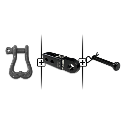 XL Shackle 3/4 Mohawk Receiver 2.0 Hitch Pin Bundle