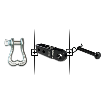XL Shackle 3/4 Mohawk Receiver 2.0 Hitch Pin Bundle