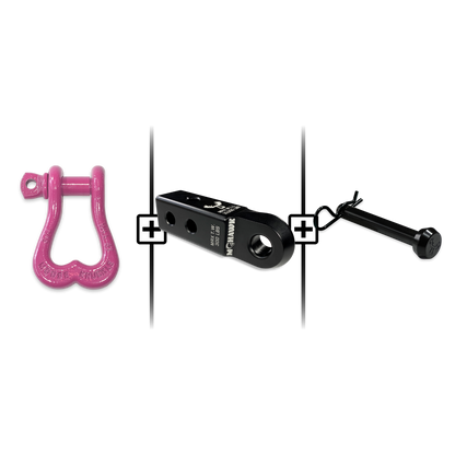 XL Shackle 3/4 Mohawk Receiver 2.0 Hitch Pin Bundle
