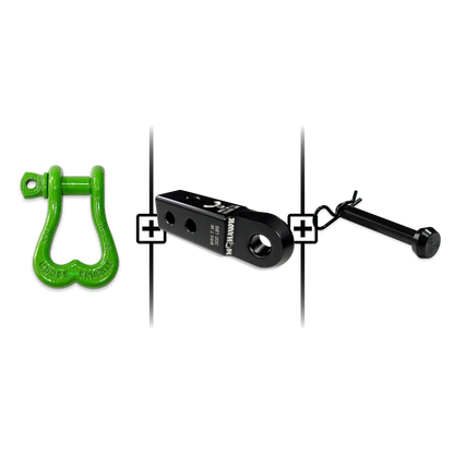 XL Shackle 3/4 Mohawk Receiver 2.0 Hitch Pin Bundle