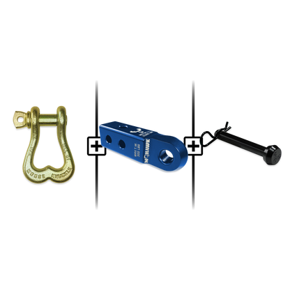 XL Shackle 3/4 Mohawk Receiver 2.0 Hitch Pin Bundle