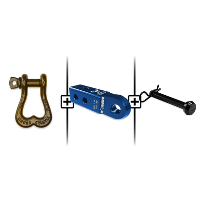 XL Shackle 3/4 Mohawk Receiver 2.0 Hitch Pin Bundle