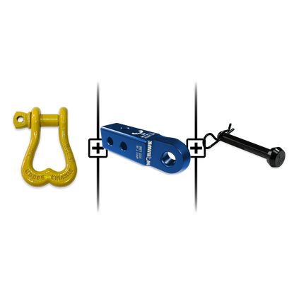 XL Shackle 3/4 Mohawk Receiver 2.0 Hitch Pin Bundle