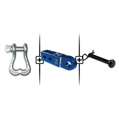 XL Shackle 3/4 Mohawk Receiver 2.0 Hitch Pin Bundle
