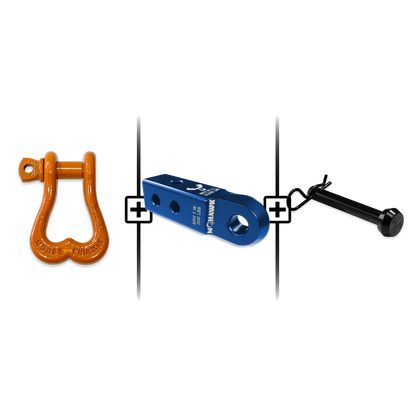 XL Shackle 3/4 Mohawk Receiver 2.0 Hitch Pin Bundle