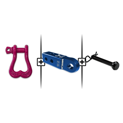 XL Shackle 3/4 Mohawk Receiver 2.0 Hitch Pin Bundle