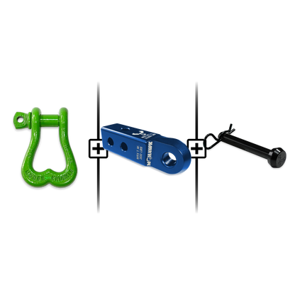 XL Shackle 3/4 Mohawk Receiver 2.0 Hitch Pin Bundle