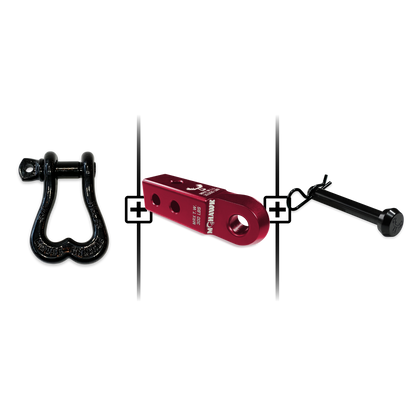 XL Shackle 3/4 Mohawk Receiver 2.0 Hitch Pin Bundle