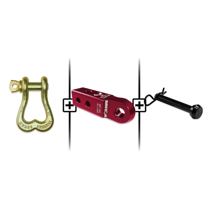 XL Shackle 3/4 Mohawk Receiver 2.0 Hitch Pin Bundle