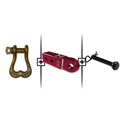 XL Shackle 3/4 Mohawk Receiver 2.0 Hitch Pin Bundle
