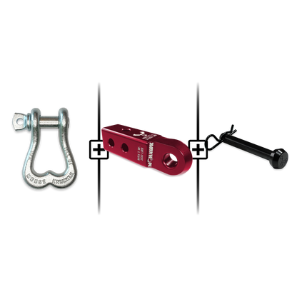 XL Shackle 3/4 Mohawk Receiver 2.0 Hitch Pin Bundle