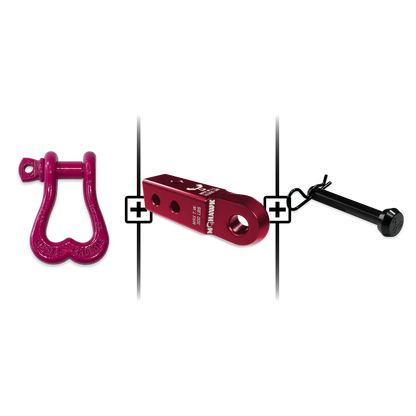 XL Shackle 3/4 Mohawk Receiver 2.0 Hitch Pin Bundle