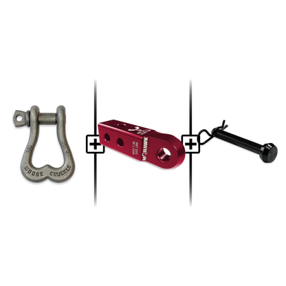 XL Shackle 3/4 Mohawk Receiver 2.0 Hitch Pin Bundle