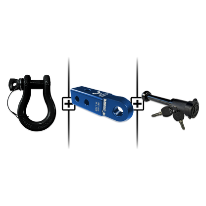 B'oh Spin Pin Shackle 3/4 Mohawk Receiver 2.0 Hitch Pin Bundle