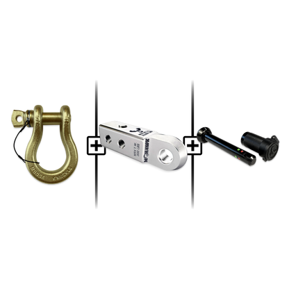 B'oh Spin Pin Shackle 3/4 Mohawk Receiver 2.0 Hitch Pin Bundle