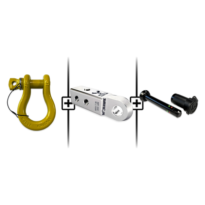 B'oh Spin Pin Shackle 3/4 Mohawk Receiver 2.0 Hitch Pin Bundle