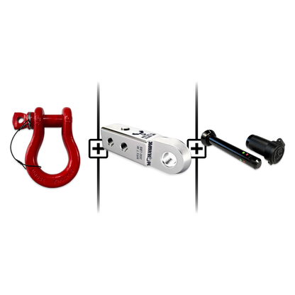 B'oh Spin Pin Shackle 3/4 Mohawk Receiver 2.0 Hitch Pin Bundle