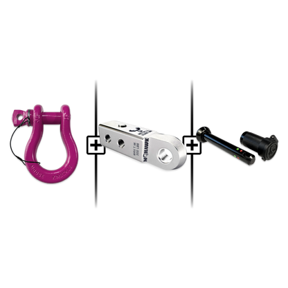 B'oh Spin Pin Shackle 3/4 Mohawk Receiver 2.0 Hitch Pin Bundle
