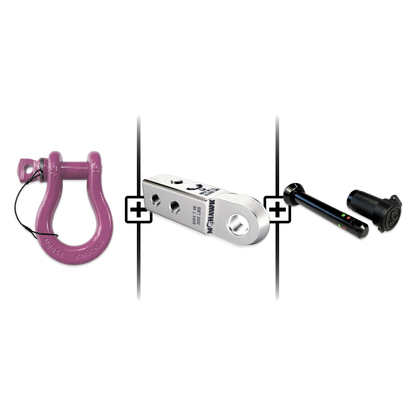 B'oh Spin Pin Shackle 3/4 Mohawk Receiver 2.0 Hitch Pin Bundle