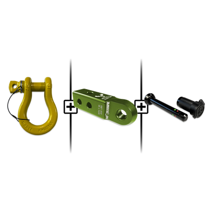 B'oh Spin Pin Shackle 3/4 Mohawk Receiver 2.0 Hitch Pin Bundle