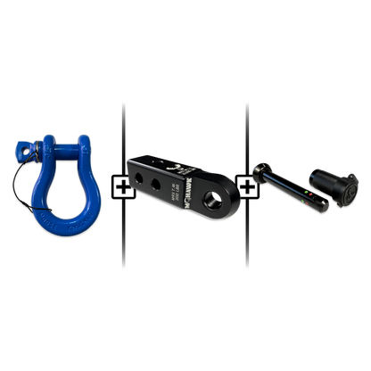 B'oh Spin Pin Shackle 3/4 Mohawk Receiver 2.0 Hitch Pin Bundle